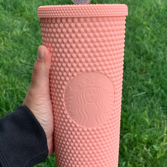 Starbucks Matte Pink Studded Tumbler